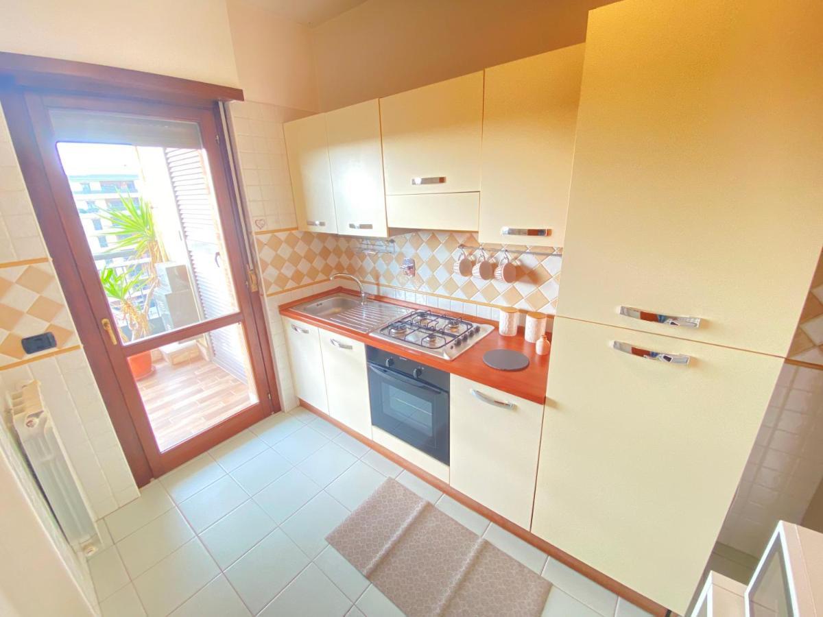Golden Hour Apartment - Panoramic Terrace Fiumicino Dış mekan fotoğraf