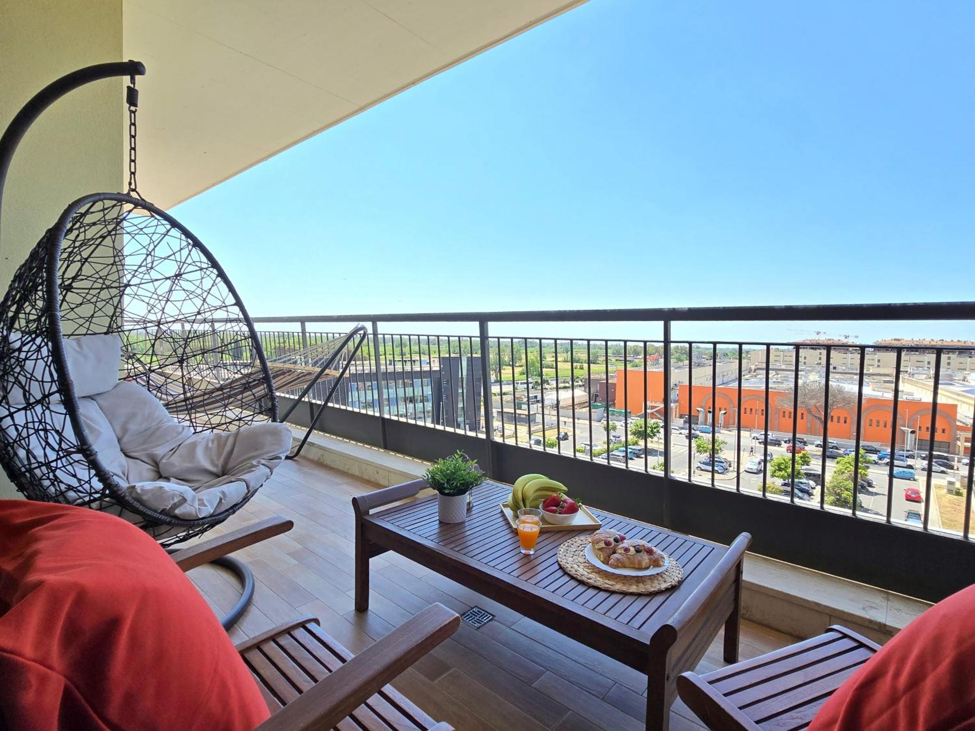 Golden Hour Apartment - Panoramic Terrace Fiumicino Dış mekan fotoğraf